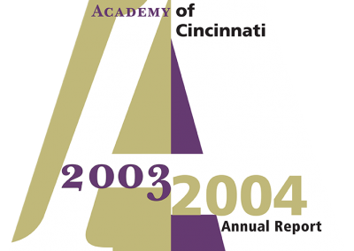 Art Academy of Cincinnati Annual Report (2003-2004)